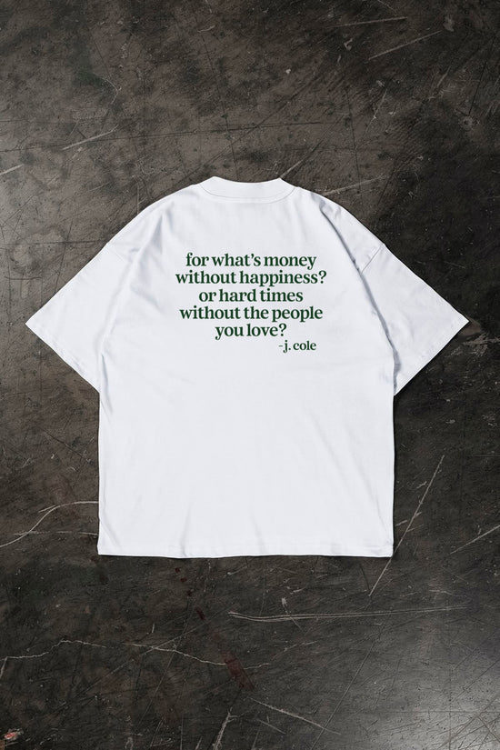 J.COLE T-SHIRT (WITH BACK-PRINT)